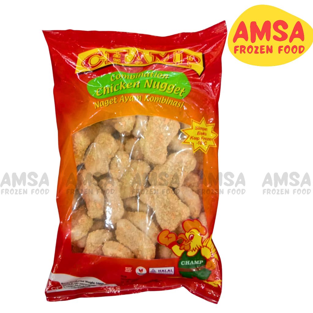 

Champ Chicken Nugget 1 Kg / Naget Ayam