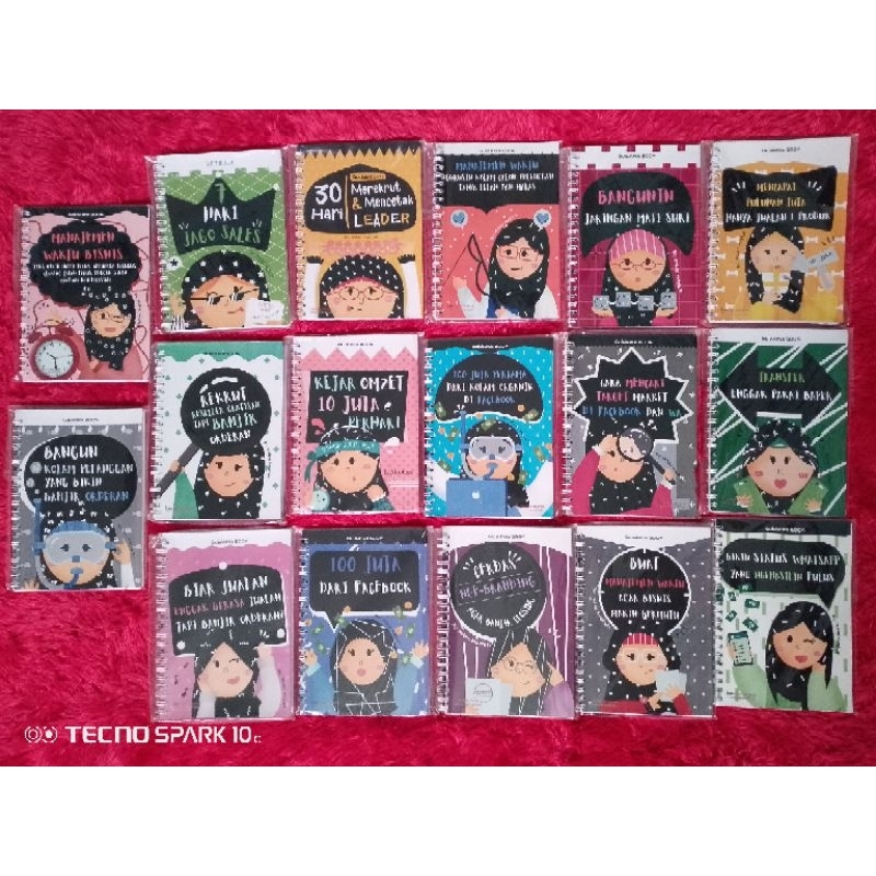 Guidance book Buku Strategi jualan dengan berbagai judul sesuai kebutuhan