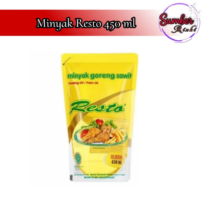 

Resto 450ml Minyak Goreng Premium
