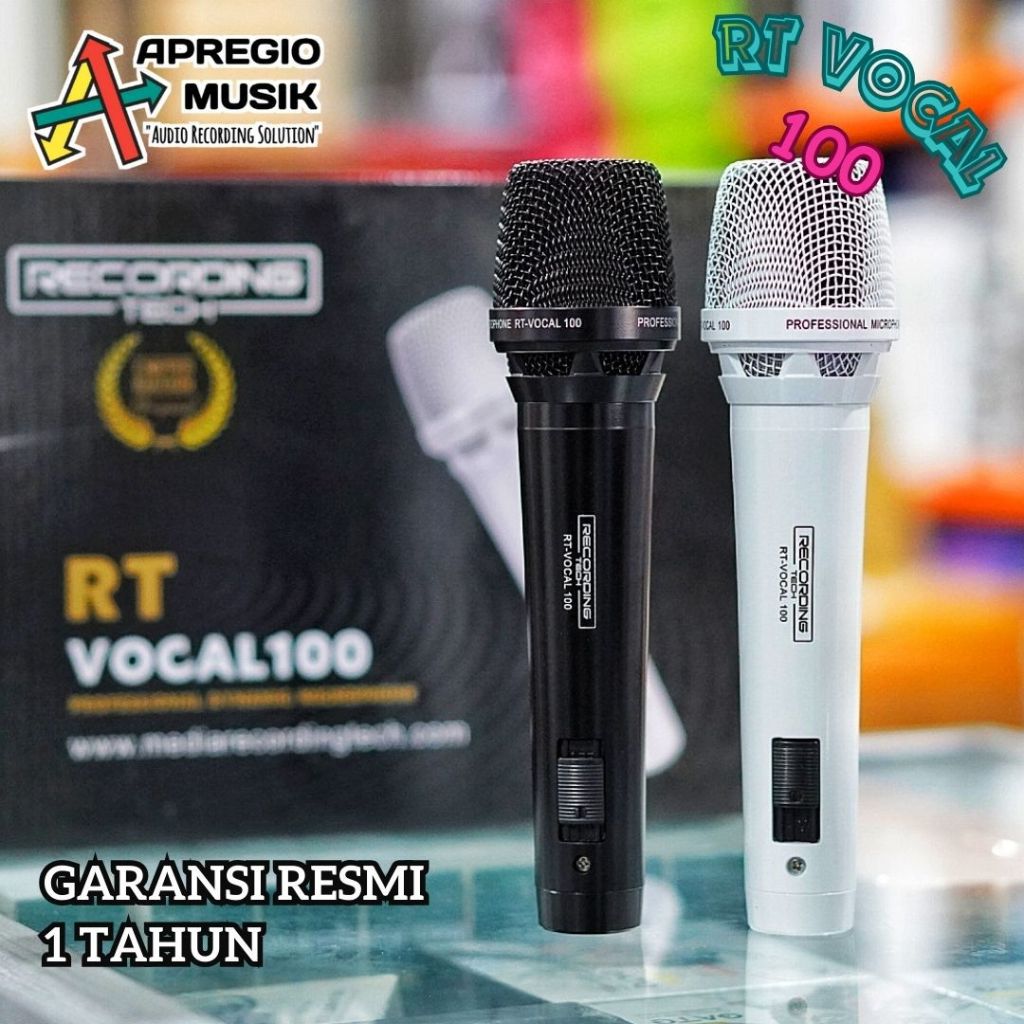 Recording Tech RT Vocal 100 Vocal100 Professional Dynamic Mic