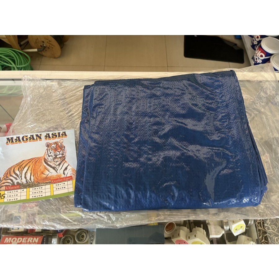 Terpal / Terpal Kolam Ikan / Terpal Serbaguna A3 Ukuran 2 x 3 3 x 4 4 x 6 5 x 7 6 x 8 Cukup Tebal Aw