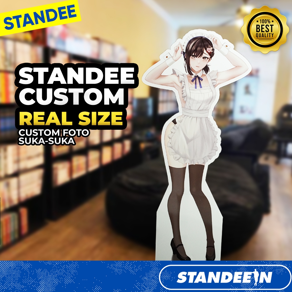 Standee Anime Bebas Custom Real Size