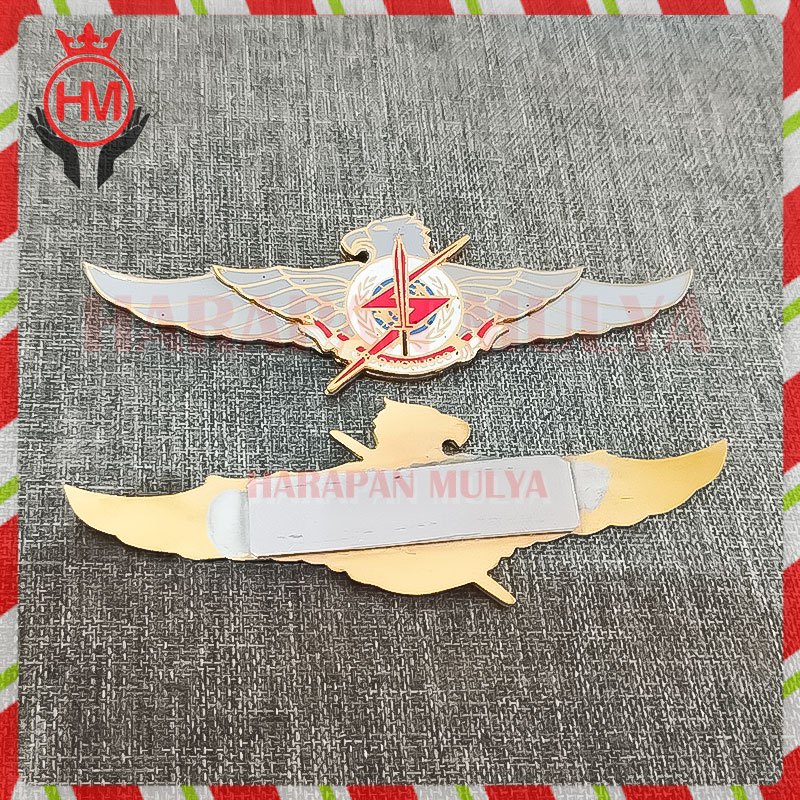 Wing Brevet Monusco Abu Brevet Pin Wing Monusco Abu - Harapan Mulya