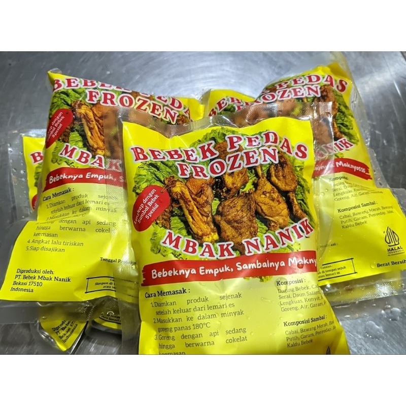 

bebek pedas frozen