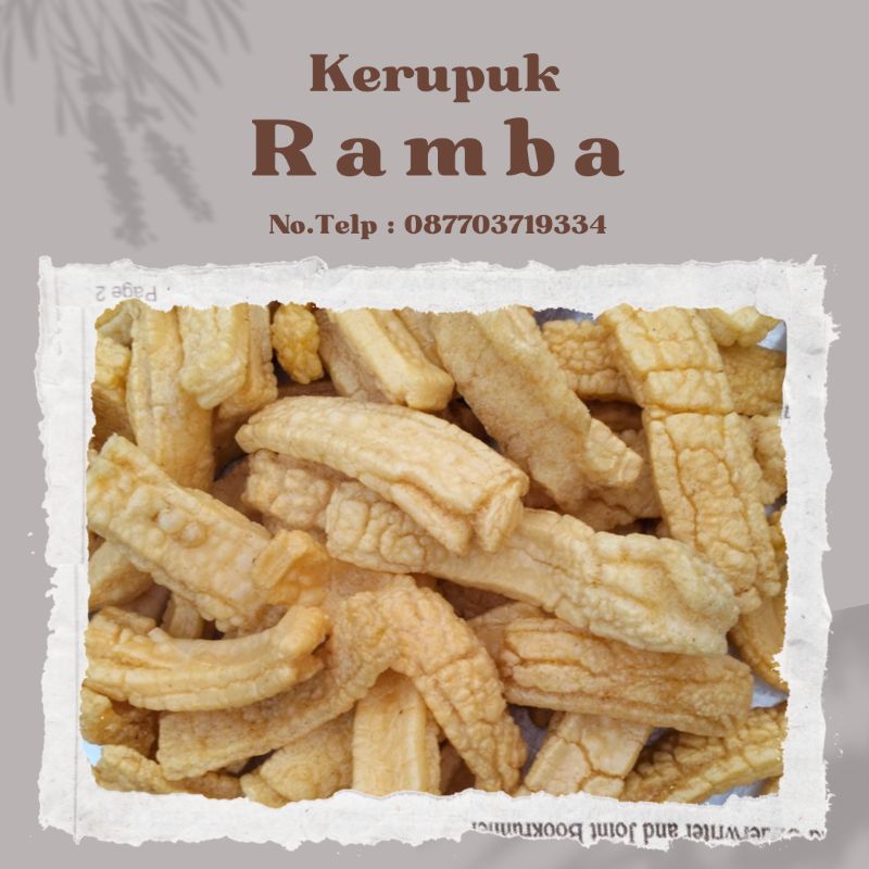 

Kerupuk Ramba (20×30)