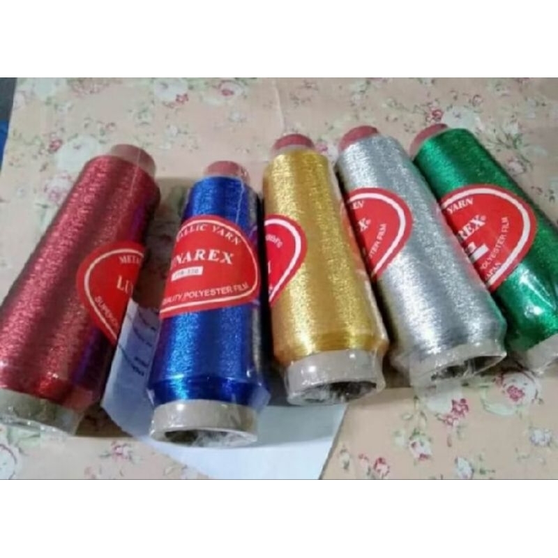 Benang bordir metalik LUNAREX