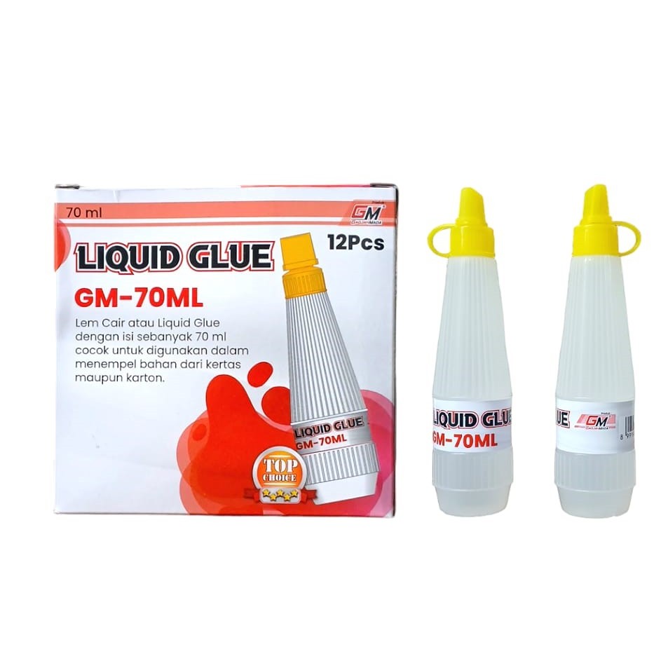 

Lem Cair / Lem Kertas Gadjah Mada Besar 70ML