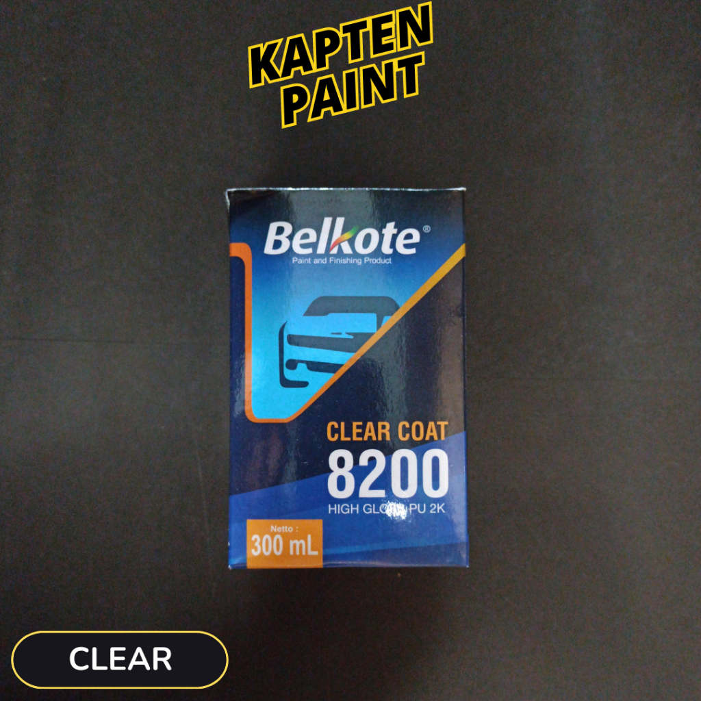 Belkote Clear Coat 8200 Pu 2k
