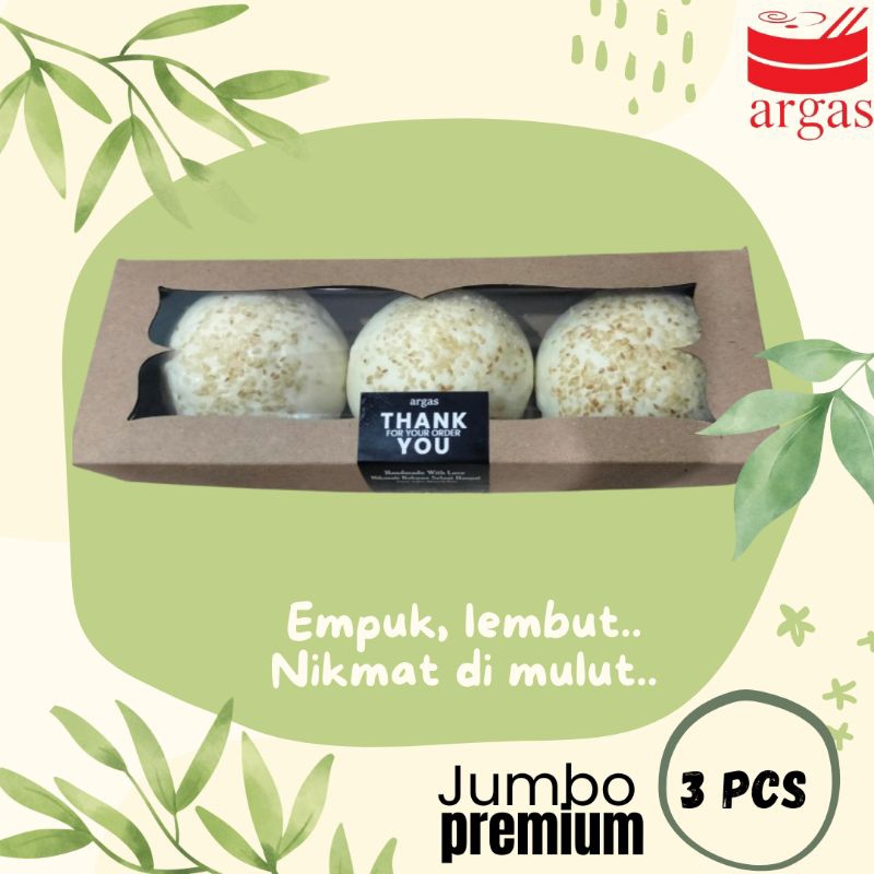 

BAKPAO KEJU JUMBO PREMIUM ISI 3