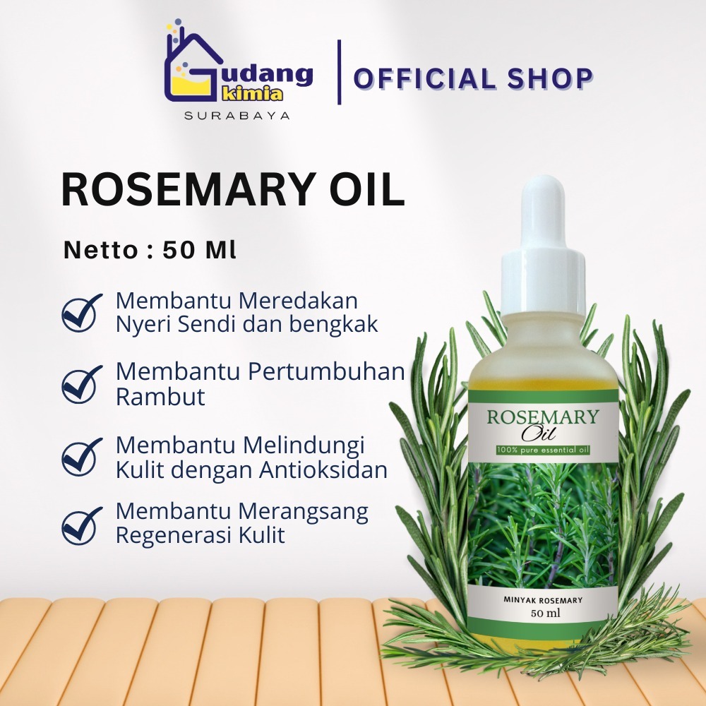 Rosemary Oil / Minyak Rosemary / Essential Oil 50 ML