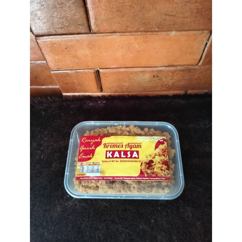 

kremes ayam kalsa kemasan 200gr
