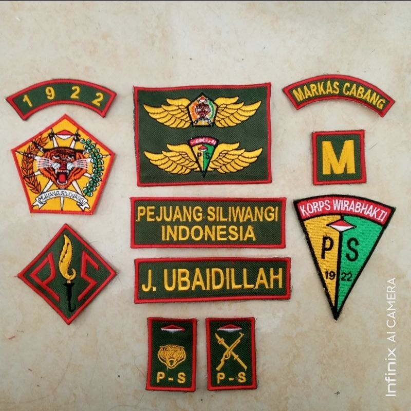 bordir pejuang siliwangi