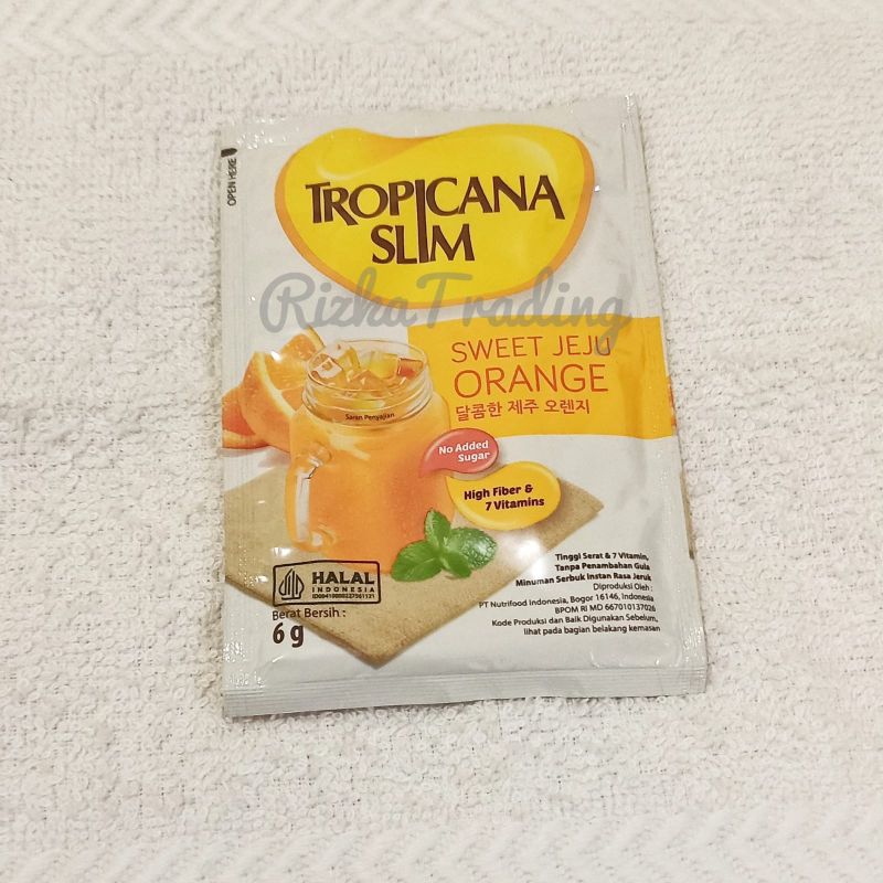 

Tropicana Slim Sweet Jeju Orange Sachet Eceran