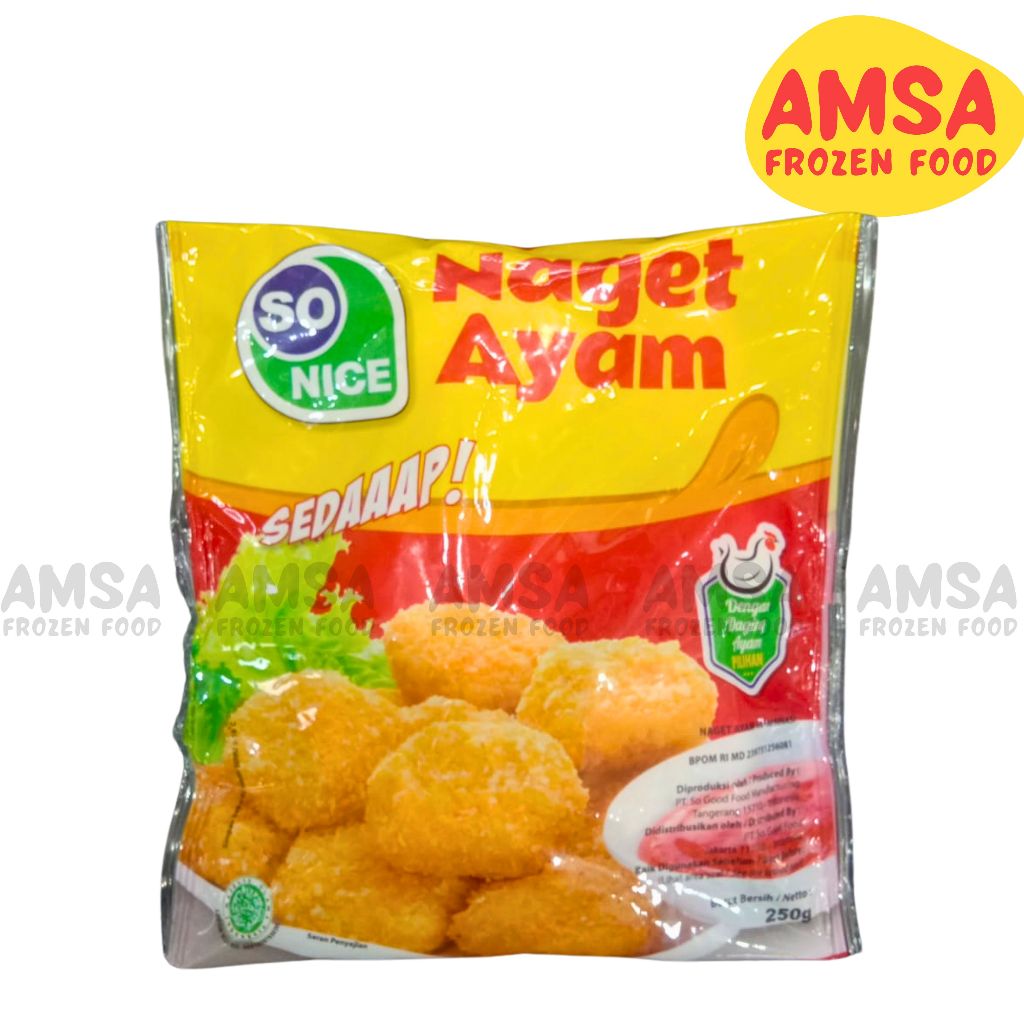 

SO NICE NAGET 250 GR / SO NICE