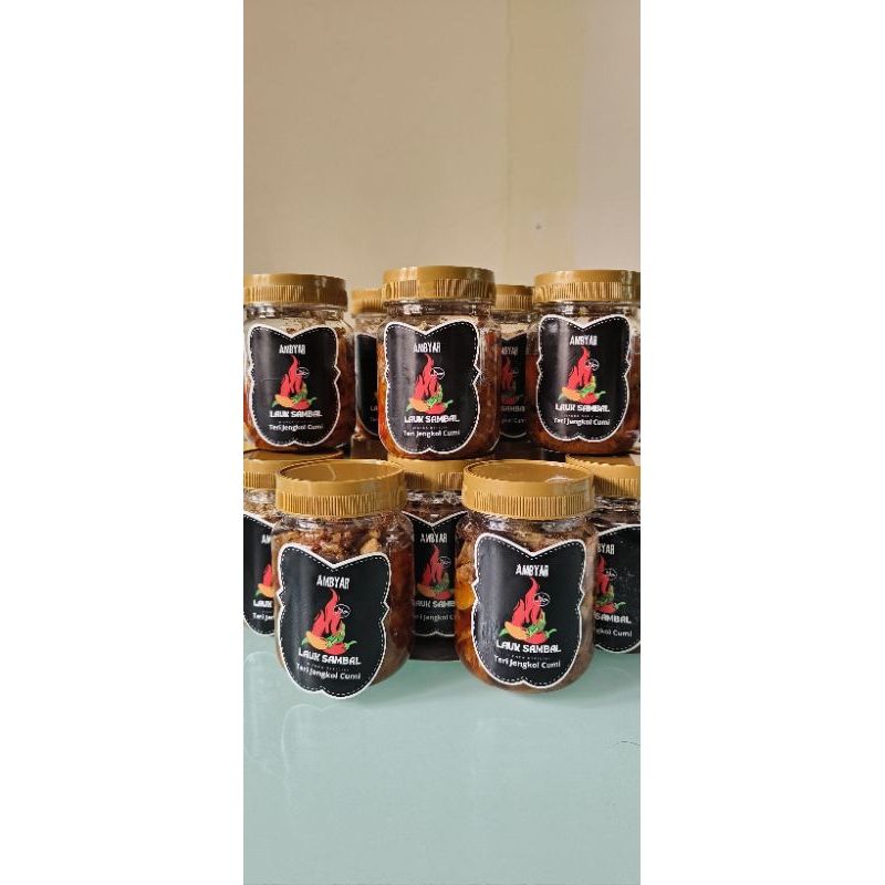 

Anakbawang Lauk Sambel Baby Teri 1 Botol 200gr Nikmat Halal Murah