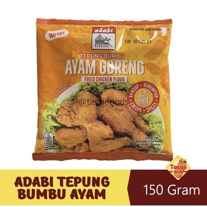

Adabi Tepung Bumbu Ayam Goreng 150g