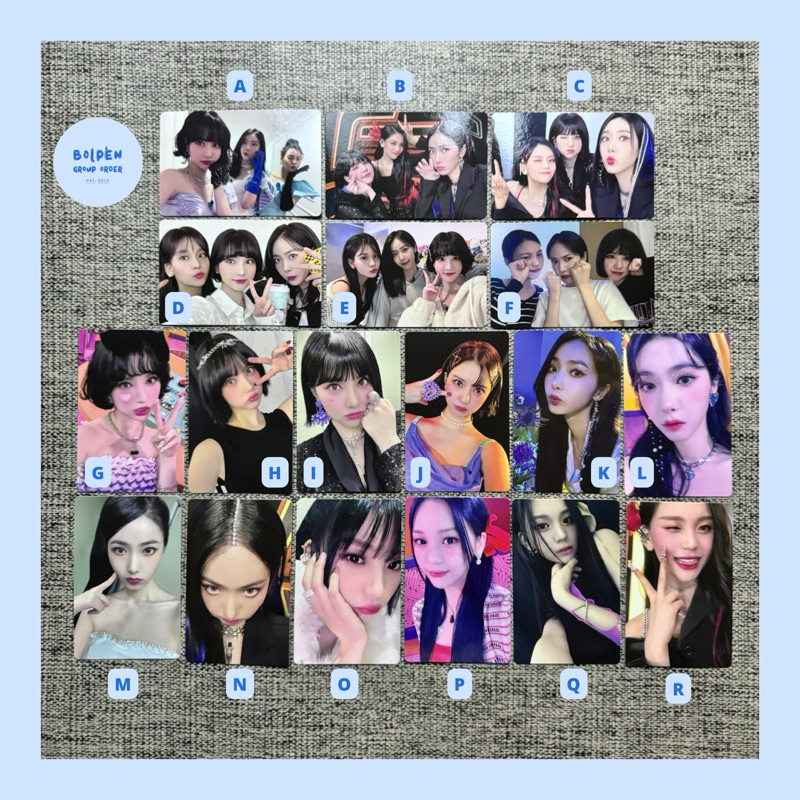 [READY STOCK] Photocard VIVIZ 1st Mini Album Beam Of Prism BOP Eunha Sinb Umji Group