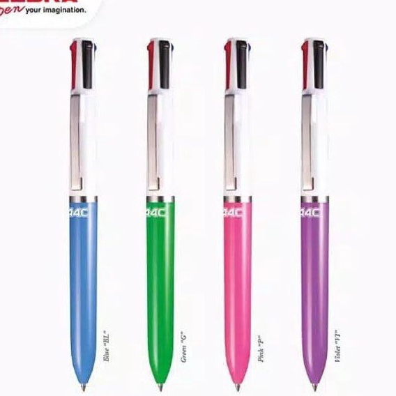 

EKSKLUSIF Pen 4 Warna Zebra A4C 7 mm