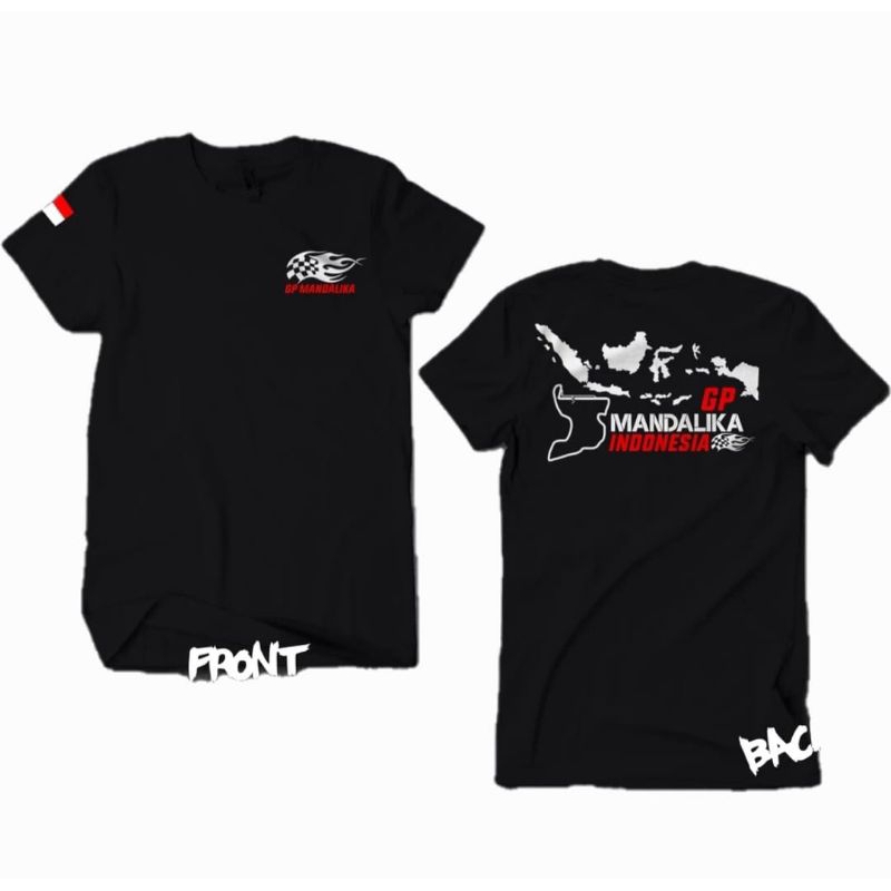 BAJU KAOS SIRKUIT  MANDALIKA PULAU MOTOR GP 2024