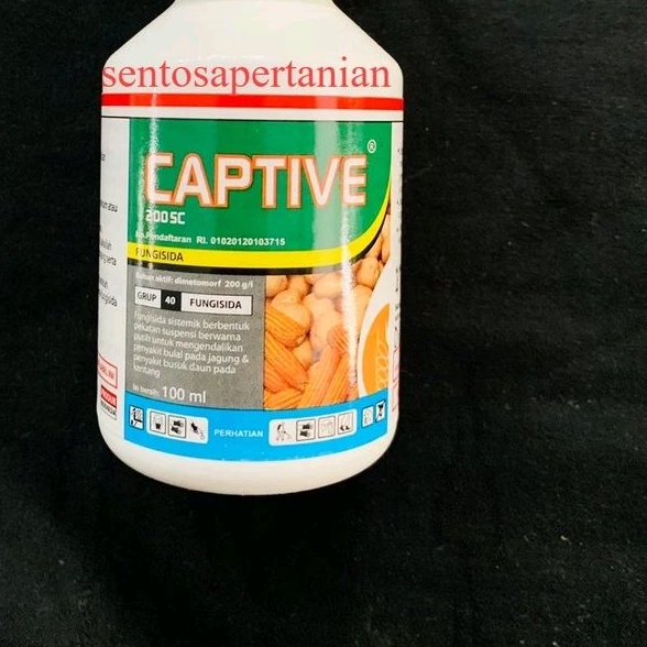 fungisida sistemik dimetomorf cair CAPTIVE 200SL 100ml dari AGRICON