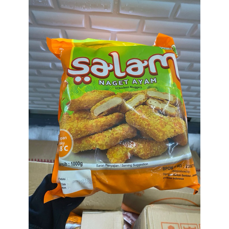 

SALAM Chicken Nugget 1 Kg - Naget Ayam