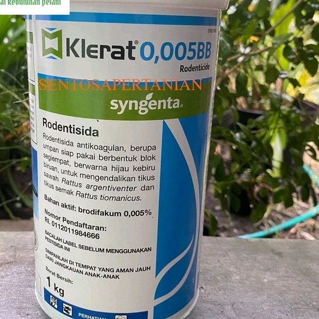 umpan racun tikus / rodentisida KLERAT 1kg dari SYNGENTA