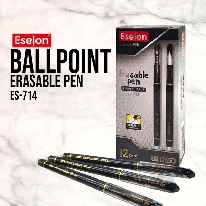 PRAKTIS Pulpen Hapus  Erasable Pen  ESELON ES714