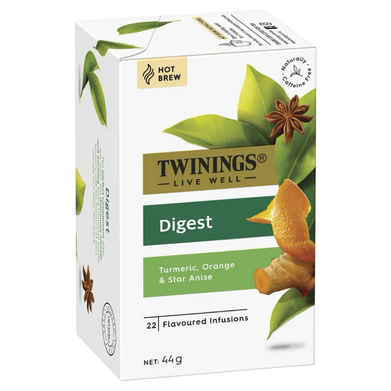 

Twinings Digest (Teh Pelancar Pencernaan) 22 tea bags (Australia)