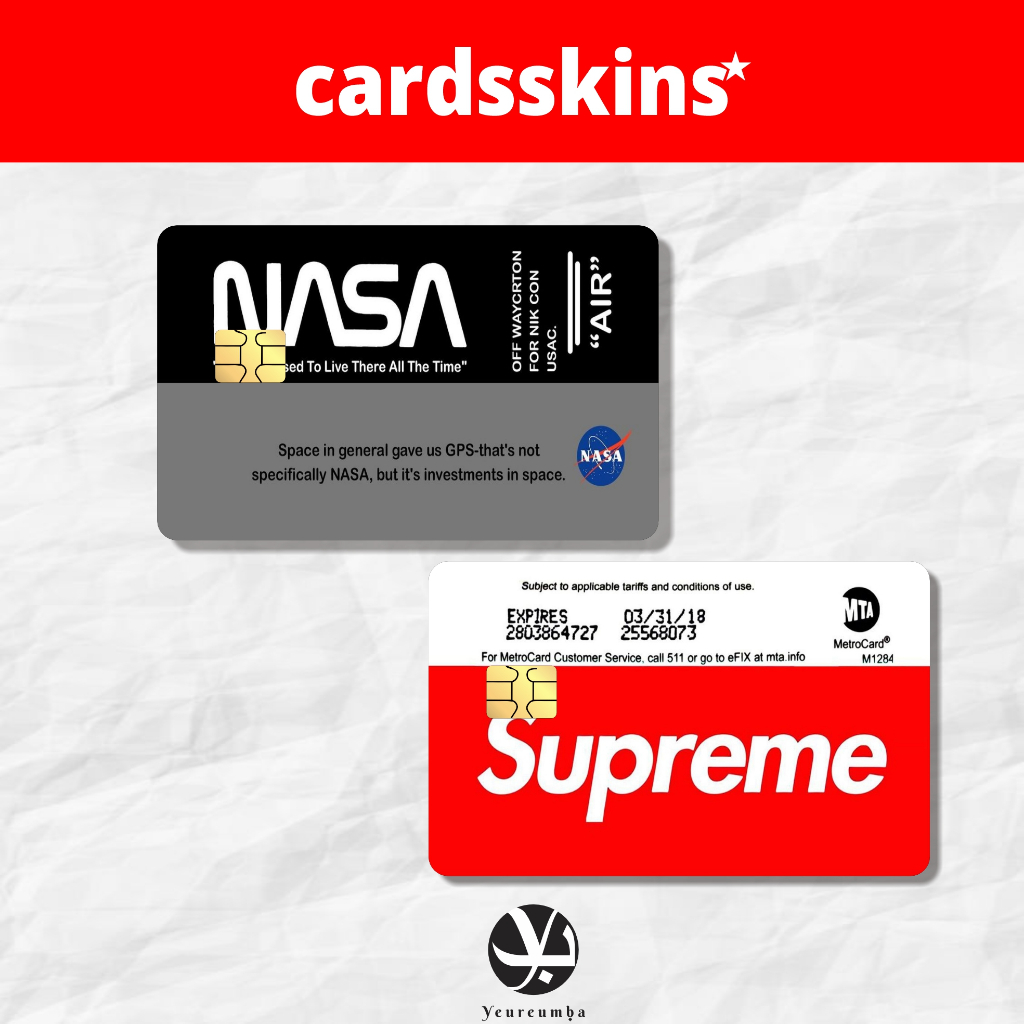 

STIKER ATM STICKER ATM GARSKIN STICKER KARTU ATM / SKIN KARTU ATM / DEBIT / CREDIT / EMONEY / FLAZZ - CARD BRAND DUNIA