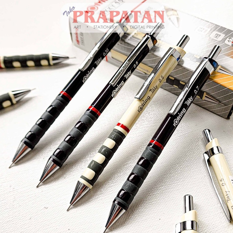 

TERKENAL Rotring Tikky Mechanical Pencil Pensil Mekanik