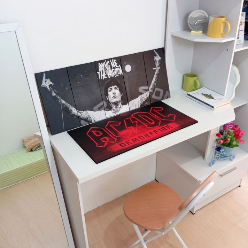 Hiasan Kamar Cowok Poster Dinding Band BMTH 1 Set - Pajangan