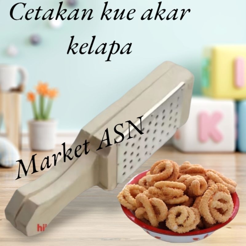 cetakan kue akar kelapa.cetakan kue kering akar kelapa