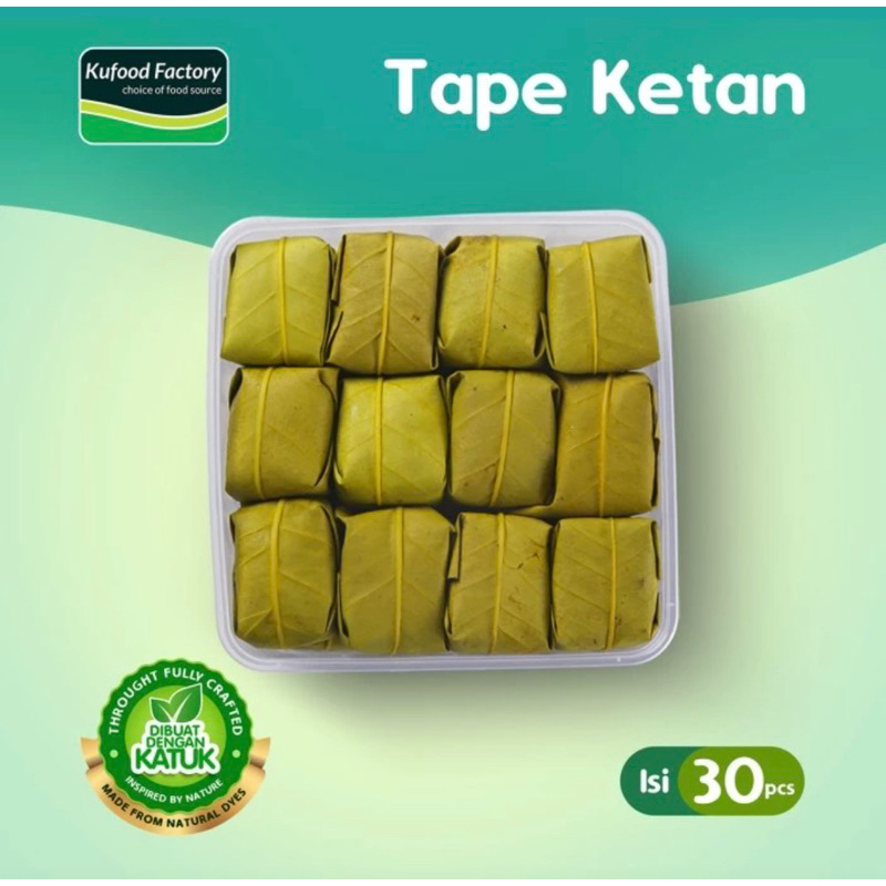 

Tape Ketan Ciremai Hijau Daun Jambu isi 30pcs