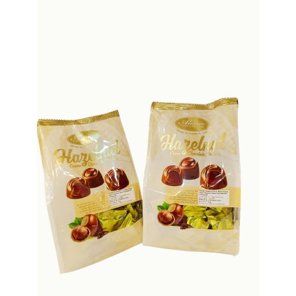 

Alessio coklat HAZELNUT / creme chocolate praline 250 gram