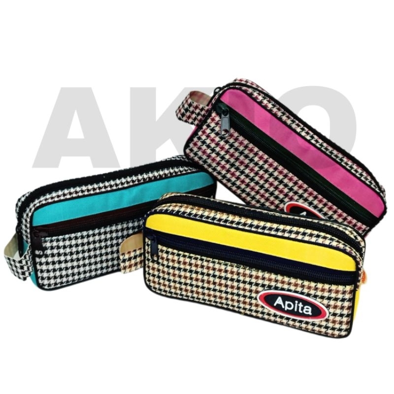 

Tempat Pensil Karakter KOTAK KOTAK APITA 2 Resleting SHINTOENG ST 025 Lucu Zipper Ziper Pouch Kosmetik