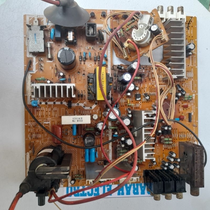 MESIN TV SANYO SLIM 21 INCH BELUM DIUJI