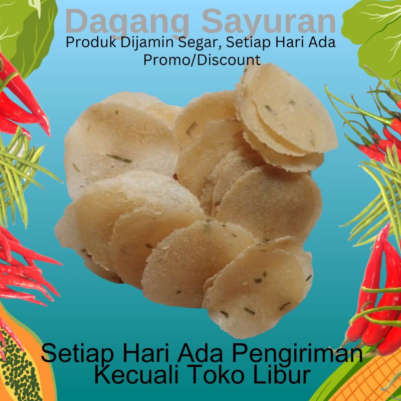 

KERUPUK OPAK ASLI 250 GRAM