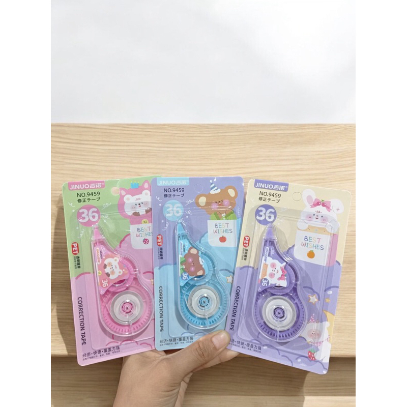 

Correction Tape Mix Jinuo Tipex Alat Tulis