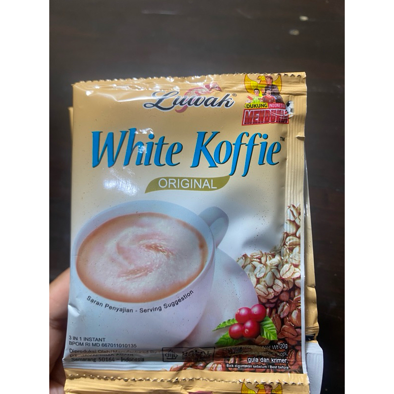 

LUWAK WHITE KOFFIE | kopi luwak | coffee sachet | kopi instan | eceran 20g | minuman serbuk kopi | kopi creamer