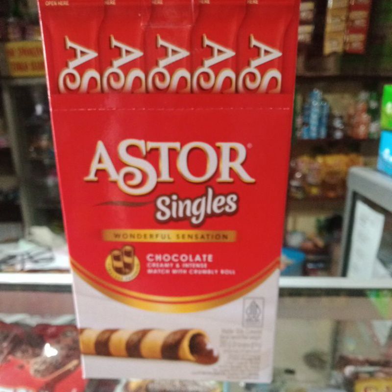 

ASTOR SINGLES CHOCOLATE CREAMY & INTENSE ISI 20 x 14g