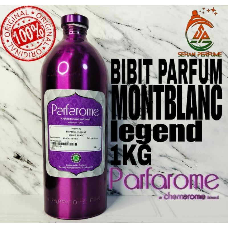 BIBIT PARFUM MONTBLANC LEGEND BY PARFAROME DELUXE SEGEL 1KG