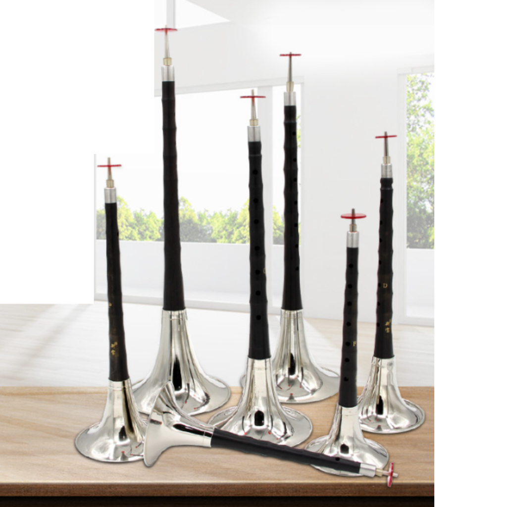 Suona Kayu Ebony XinBao Alat Musik Tradisional Terompet Trompet Oboe China