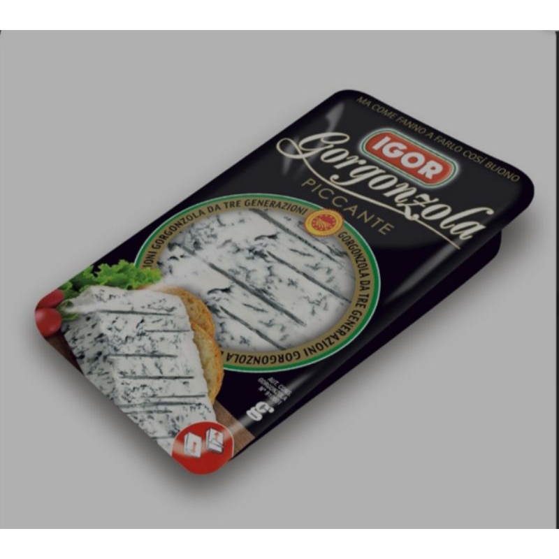 

Igor Gorgonzola keju / keju igor gorgonzola 200gr