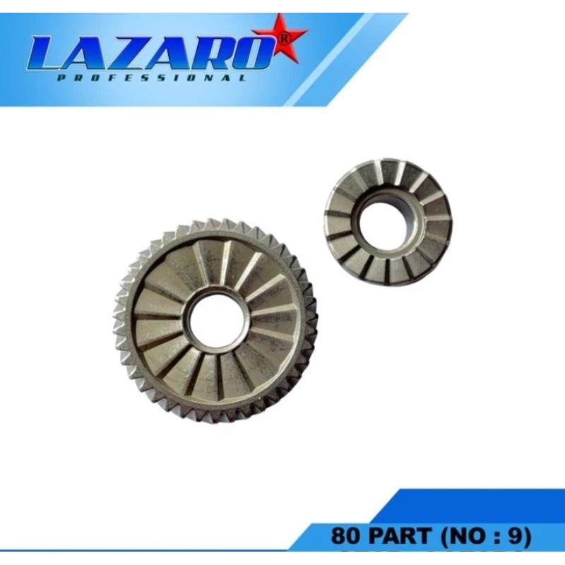 LAZARO Gear mesin bor Maktec MT80 gir gigi bor 13 mm maktec