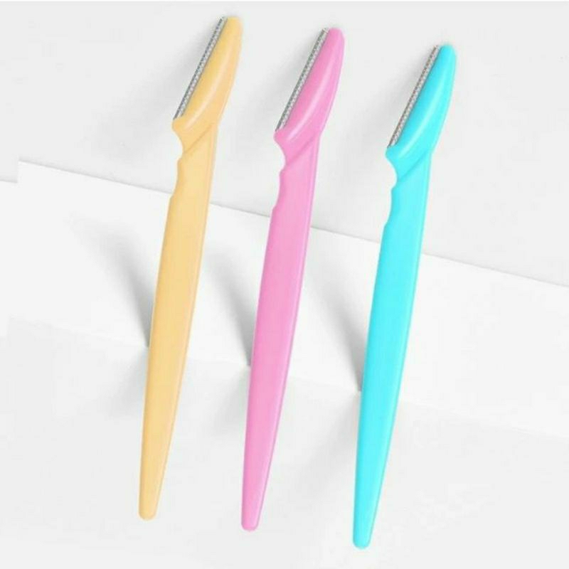 Pisau alat cukur alis cukuran jambang serbaguna eyebrow razor blade kerik manual pencukur trimmer pe