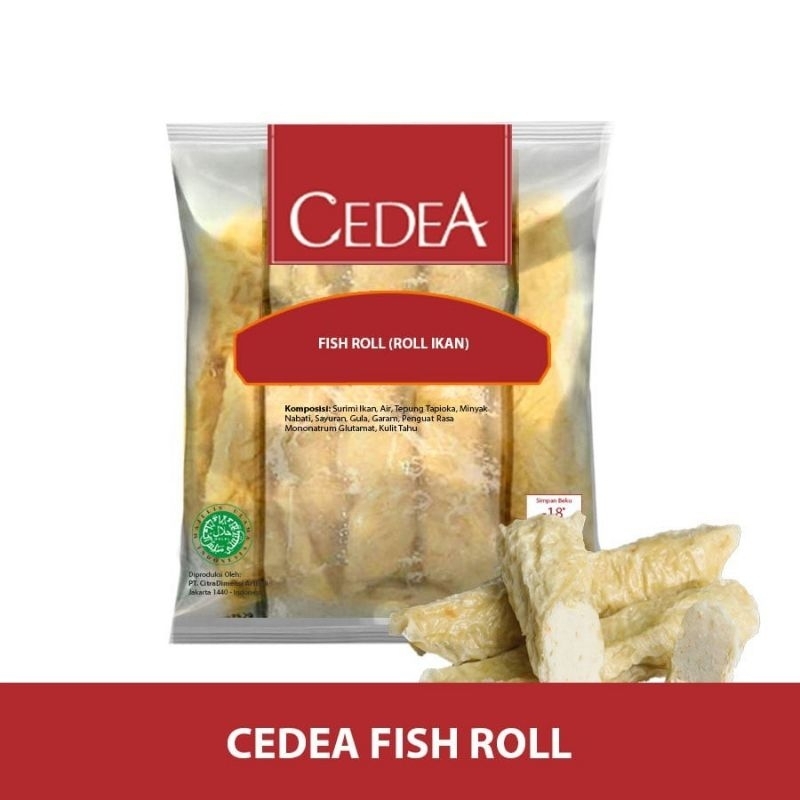 

Cedea Fish Roll Ikan Halal 250gr