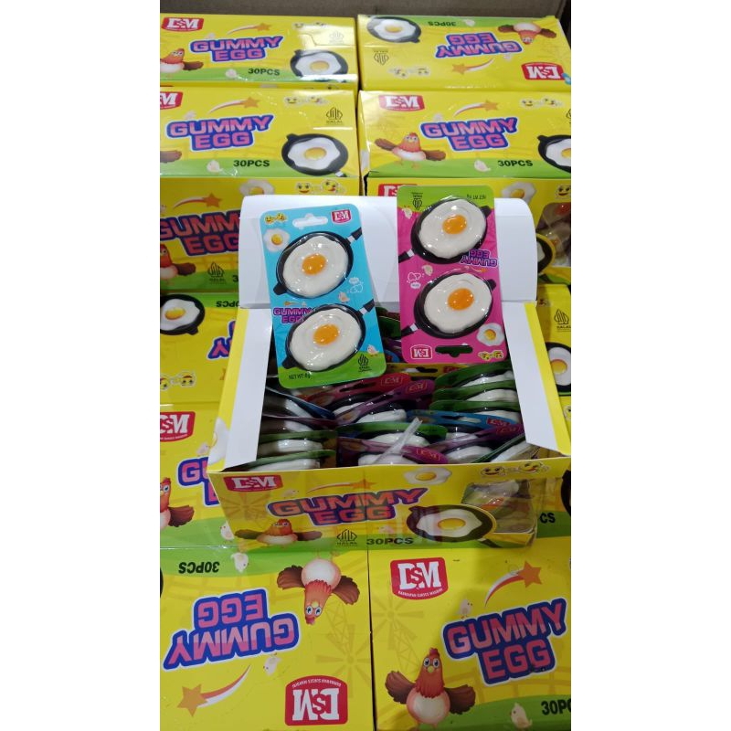 

PERMEN JELLY TELUR LUNAK 2 PCS