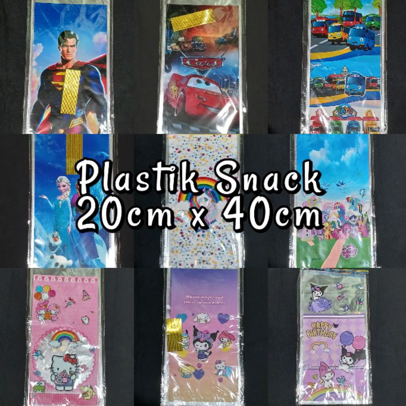 

Plastik Snack Ulang Tahun Ukuran Sedang / Plastik Souvenir