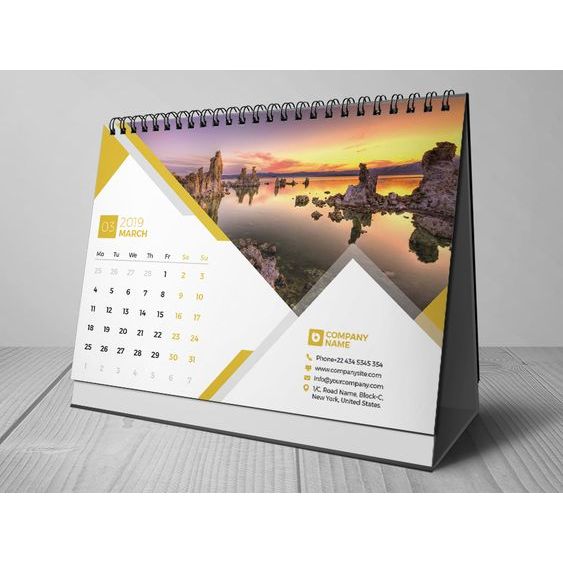 

KALENDER MEJA UKURAN 15X21 4 LEMBAR CUSTOM FULL JILID SPIRAL AP210 GSM