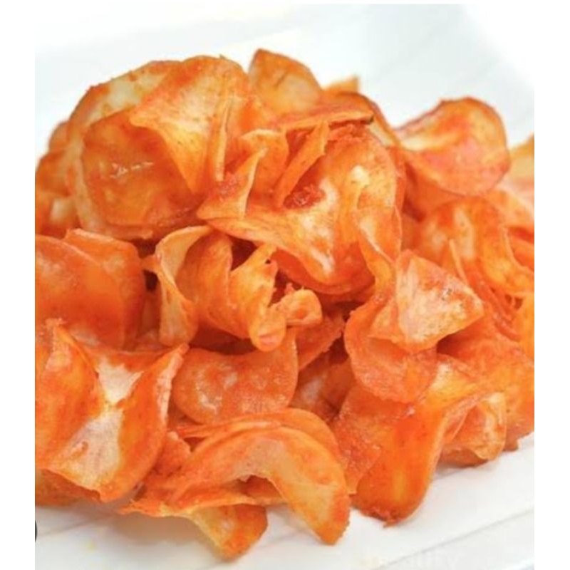 

KERIPIK SINGKONG | RASA BALADO | ENAK GURIH BIKIN NAGIH